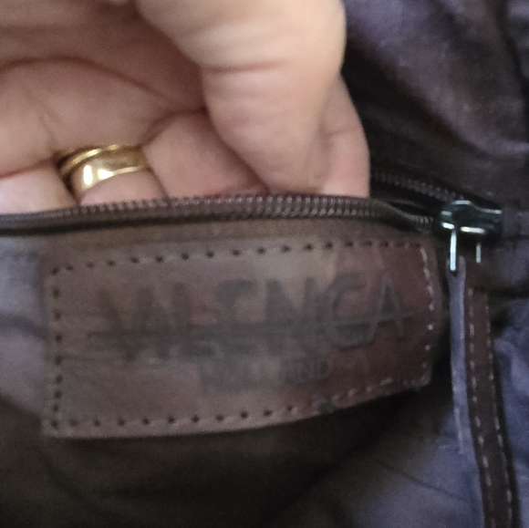 Vilenca Brown Leather Woven Crossbody Bag - Picture 5 of 9